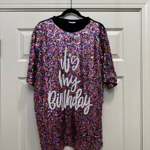 ‘It’s My Birthday’ Sequin Dress